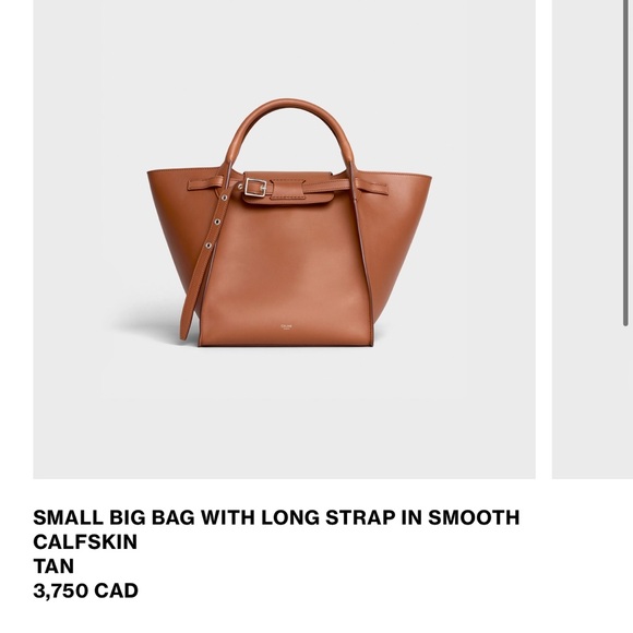 ❌SOLD❌Authentic Celine small big bag in light brown - Picture 4 of 16